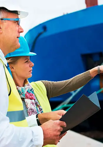 Advice with experienced superintendents for the management of the acquisition of spare parts and maintenance of ships in shipyards.