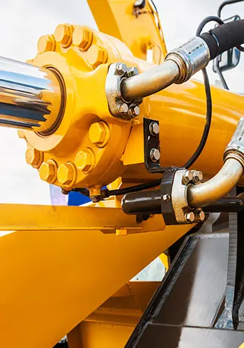 Maintenance of hydraulic and pneumatic systems.